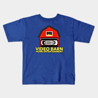 Video Barn Home Entertainment Logo Kids T-Shirt